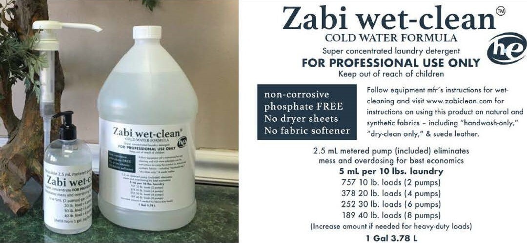 Best wet-cleaning solution for bright colors